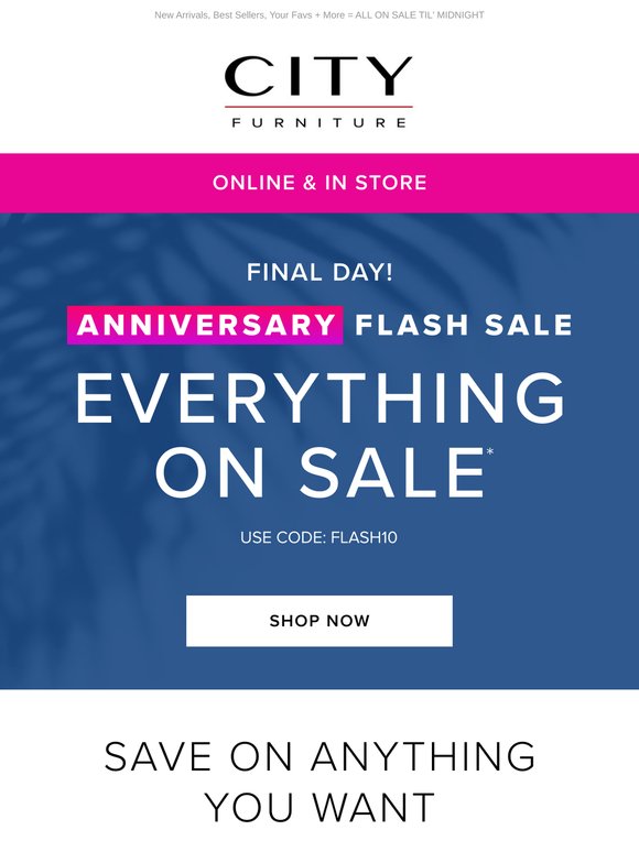 🟣 1 DAY LEFT: EVERY. ITEM. ON. SALE. → 🟣