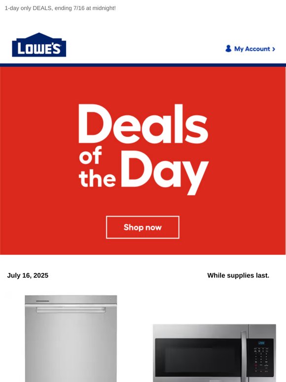 Scrolling by? You’re missing out on deals.