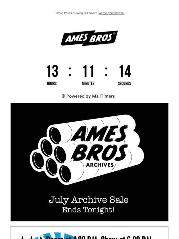 July Archive Sale - ENDS SOON