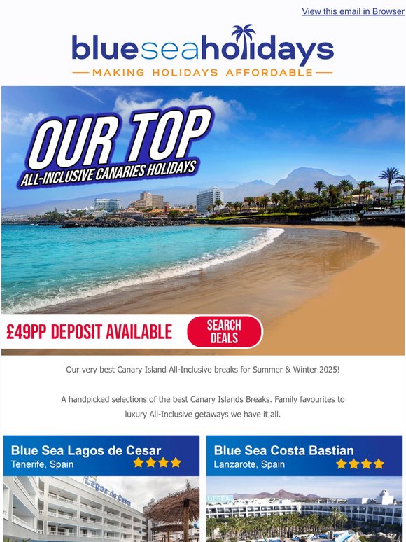 ☀ Canary Island Holidays🌴 All-Inclusive Breaks for Less ❗