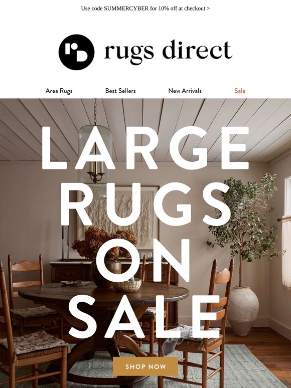 LARGE RUGS ON SALE 🎉