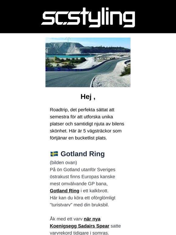 Upptäck det häftigaste vägarna i Norden