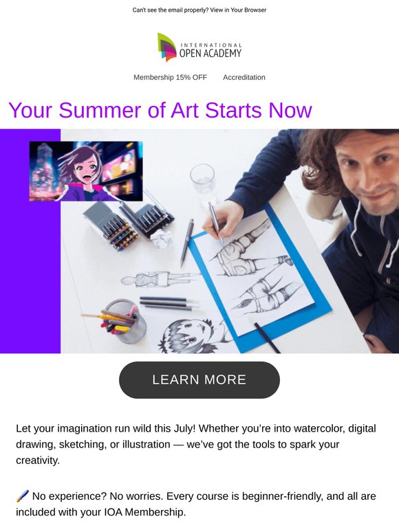 🎨 Make This a Summer to Create