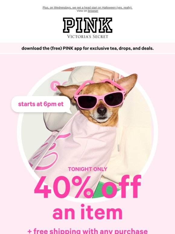 🎤 40% OFF TONIGHT @ 6PM *mic drop*