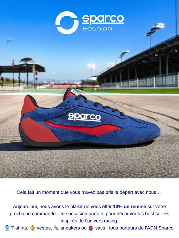 Une remise de 10% rien que pour vous 🏁