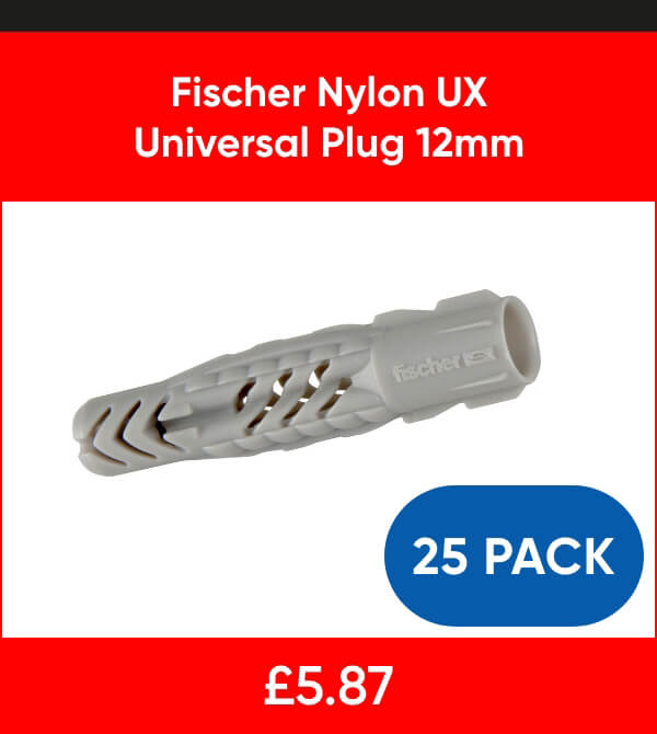 Fischer Nylon UX Universal Plug 12mm