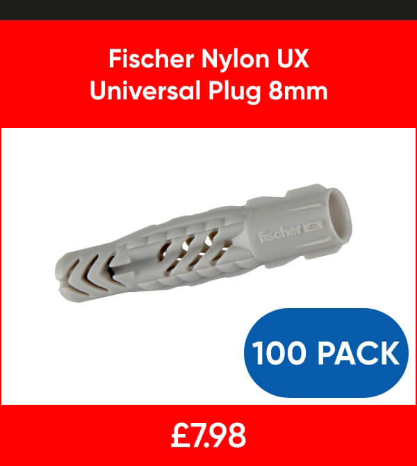 Fischer Nylon UX Universal Plug 8mm