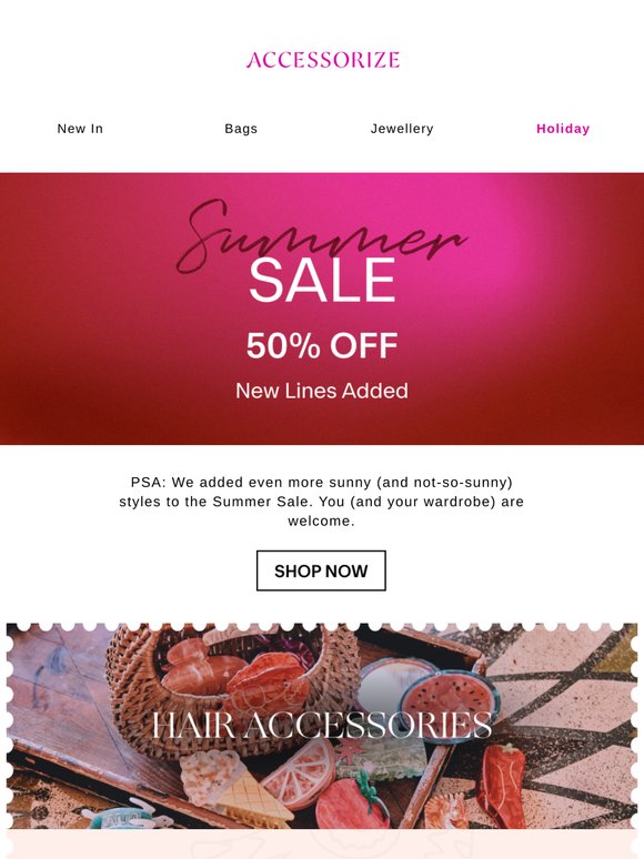 SALE KEEPS GETTING BETTER