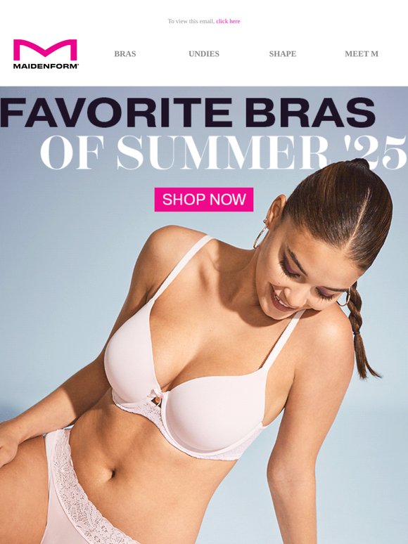 Meet the Bras Loved for Summer!