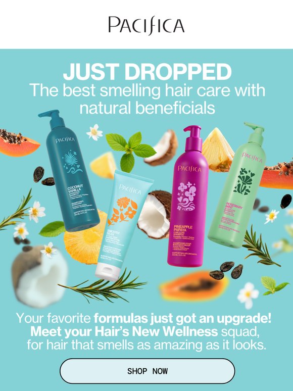 your hair's fave wellness squad: upgraded 🚿