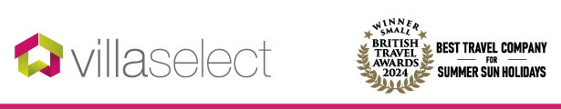 Villa Select – British Travel Awards 2024 Winner Best Small Travel Company for Summer Sun Holidays