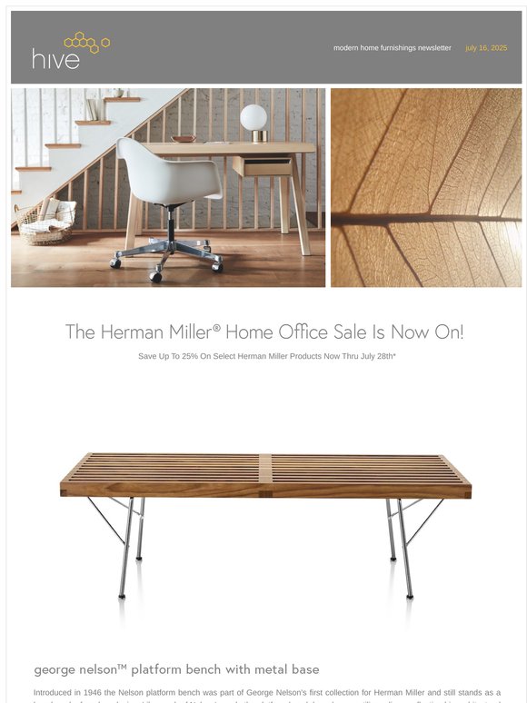 The Herman Miller Home Office Sale Is On !
