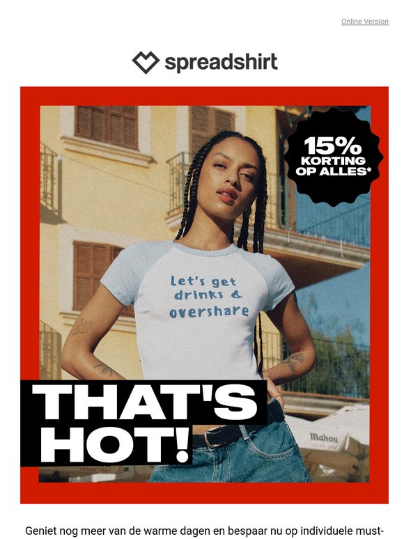 Summer Sale: 15% korting voor jou!
