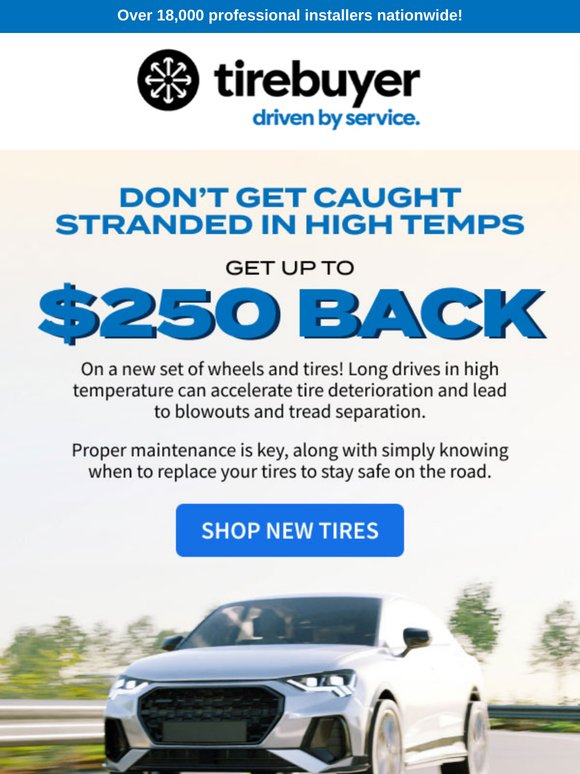 Summer Heat is Here, Are Your Tires Ready? ⏰