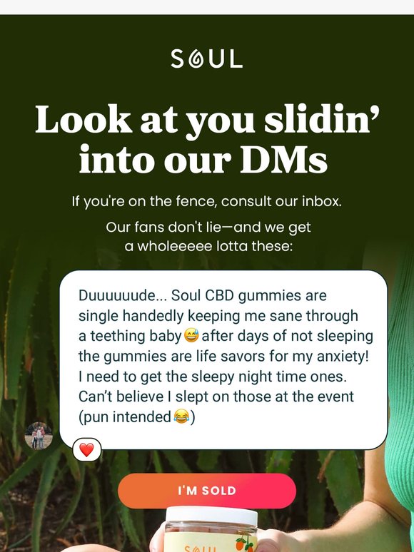 slidin' into our DMs 😏