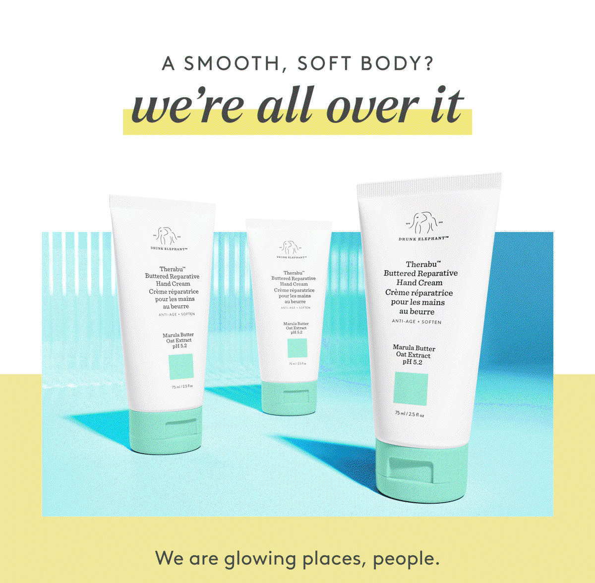 A smooth, soft body