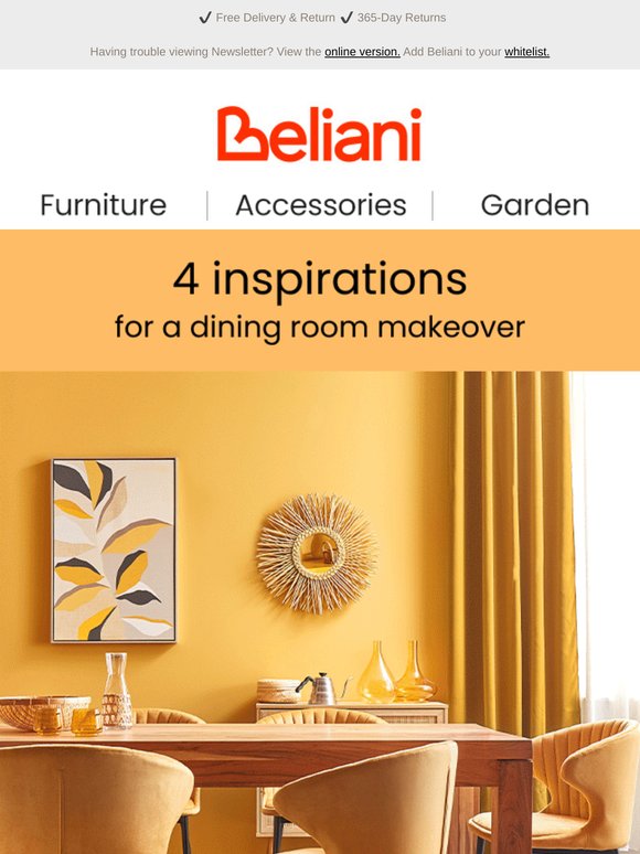 4 dining room designs to love 💛