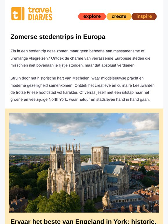 Ontdek deze zomer de verborgen stadsjuweeltjes van Europa! 🇪🇺☀️