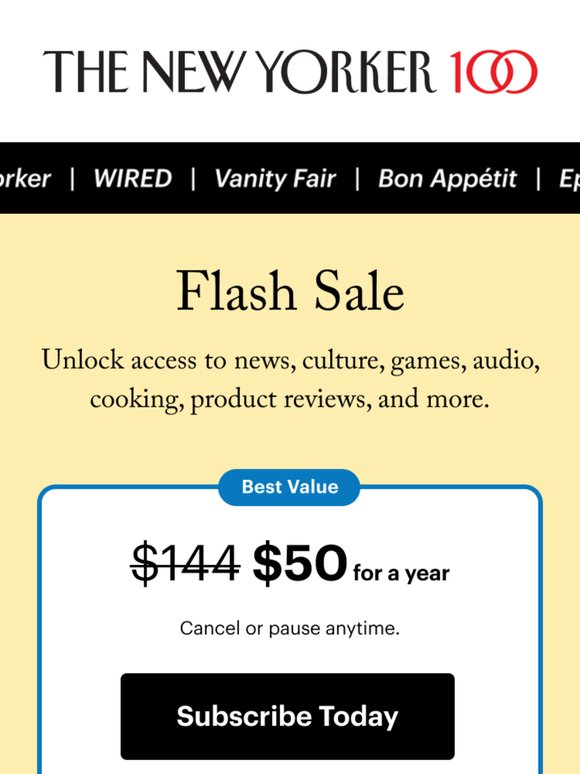 Don’t Miss Our Flash Sale: Unlimited Access for $1 per Week