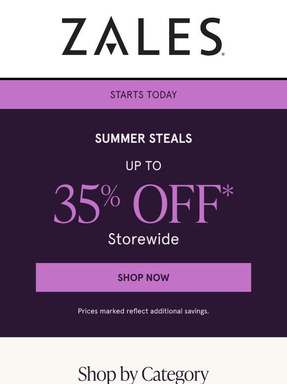 🌞 Starts Today! Soak in Up to 35% Off* Storewide