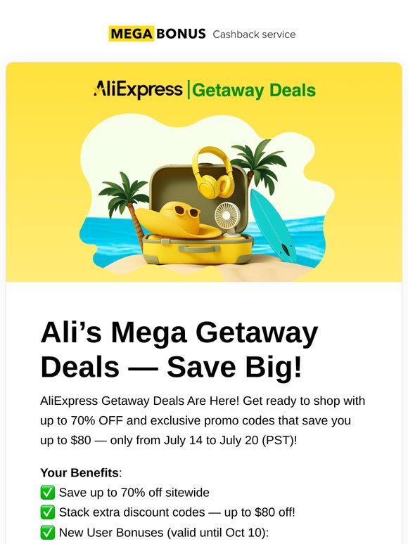 🔥 Up to 70% OFF + Extra Codes – Save Up to $80! Limited Time Only!