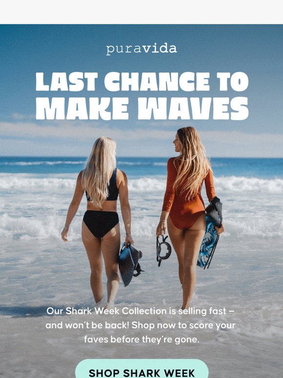🌊 Going, going... almost gone!