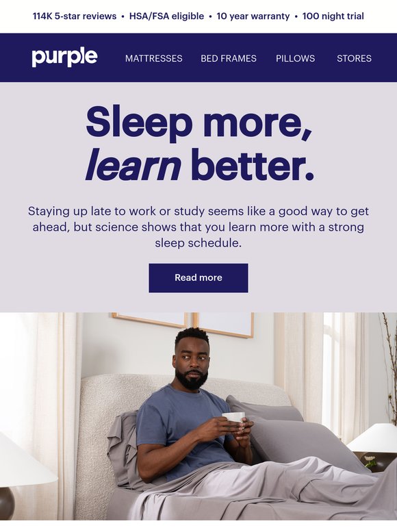 Who needs sleep?
