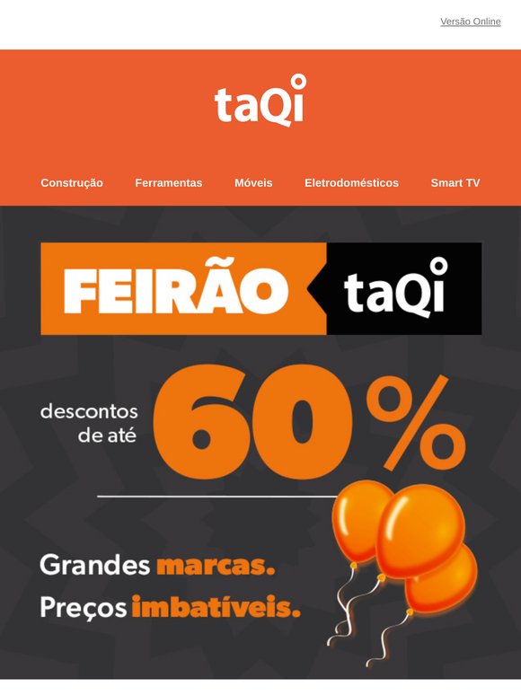 Começou o Feirão taQi com ofertas arrasadoras 😲💥
