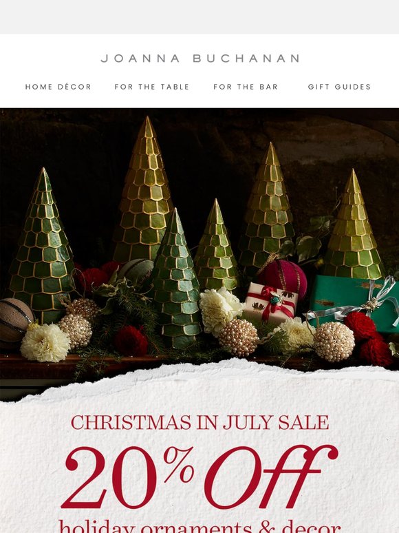 🎄Christmas in July starts NOW – 20% off!