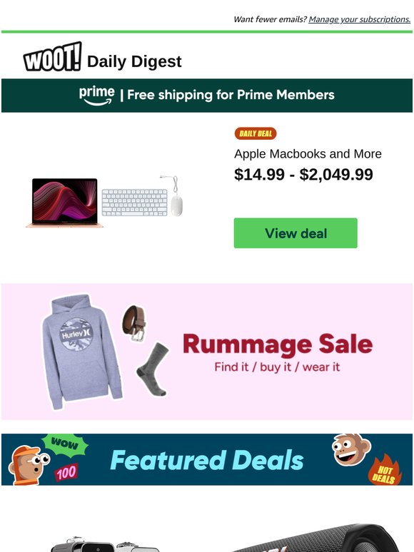 Daily Digest: Apple Macbooks and More and more!