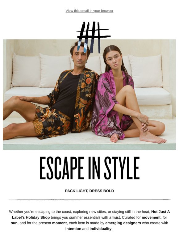 Ready For Departure | The Holiday Curation