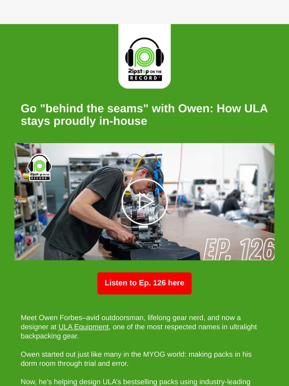 From dorm room DIY to designing for ULA