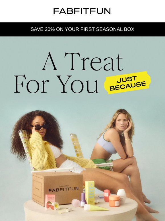 You Deserve This (And 20% Off) ♥️