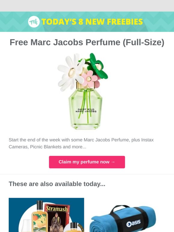 Free Marc Jacobs Perfume (Full-Size)