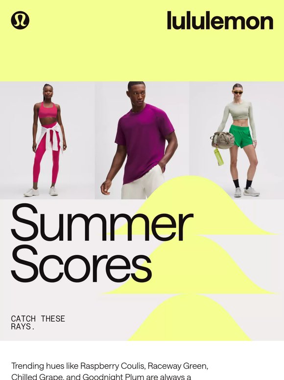 Fresh finds in your fave hues