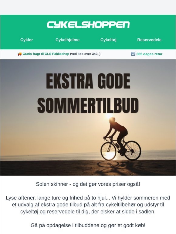 Sommer og skarpe tilbud ☀️