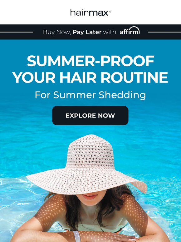 Why Your Hair Falls More in Summer