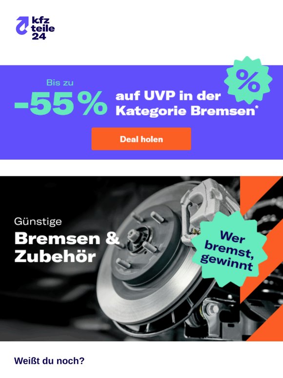 Wann war dein letzter Bremsenwechsel?
