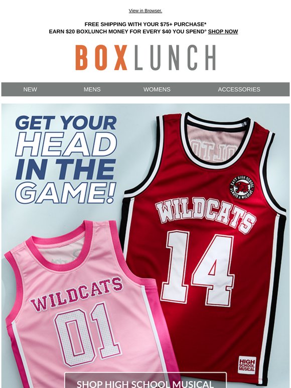 Hey, Wildcats! Our High School Musical collection is here 🏀🎤