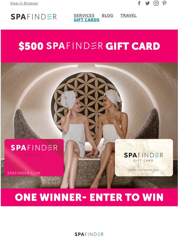 Special Giveaway! Update Your Email or Share for a Sign Up !