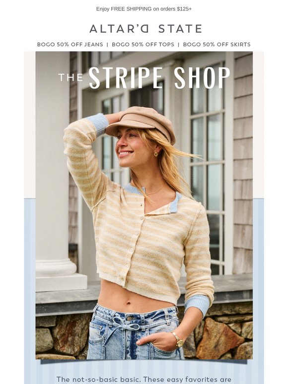 In Our Stripe Era 🤸‍♀️