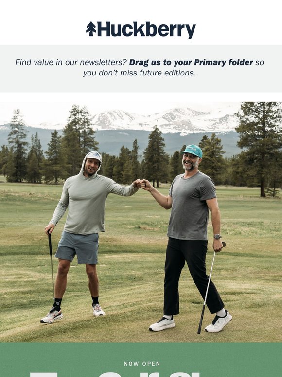 Now Open: The Golf Shop