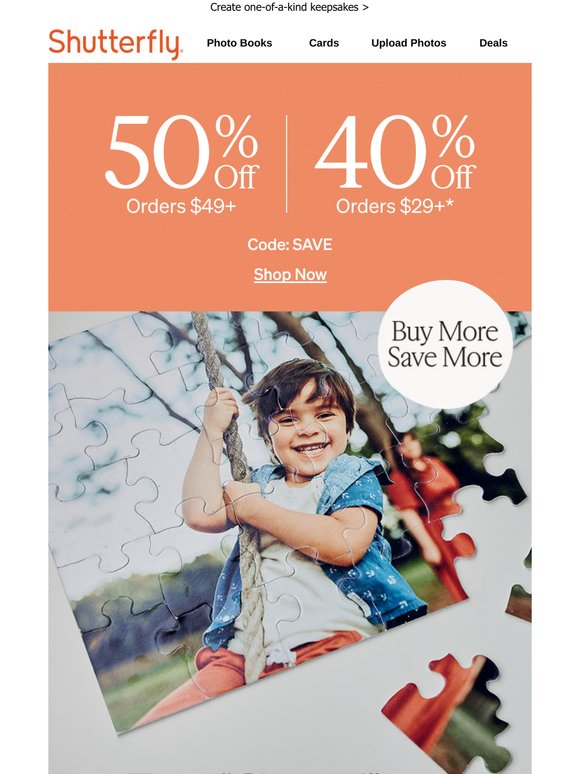 The more you buy, the more you SAVE! Enjoy up to 50% off your order 😍