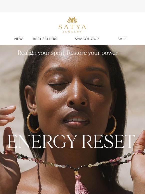 Reset your energy, restore your power🙏
