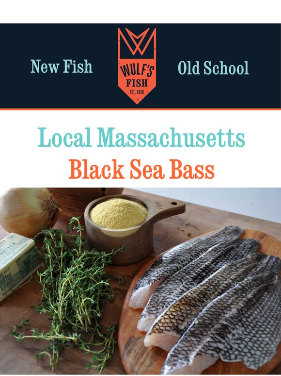 Wulf Fish Wulf's Fish: Highlight: New England Black Sea Bass 🐟 | Milled