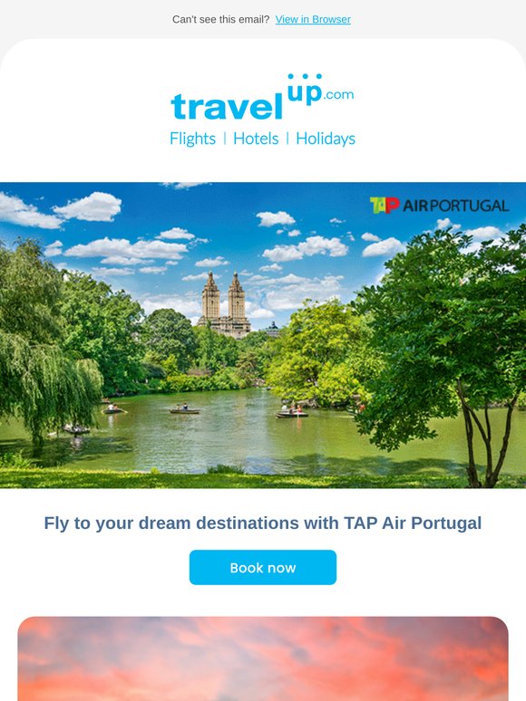 Fly to your dream destinations with TAP Air Portugal