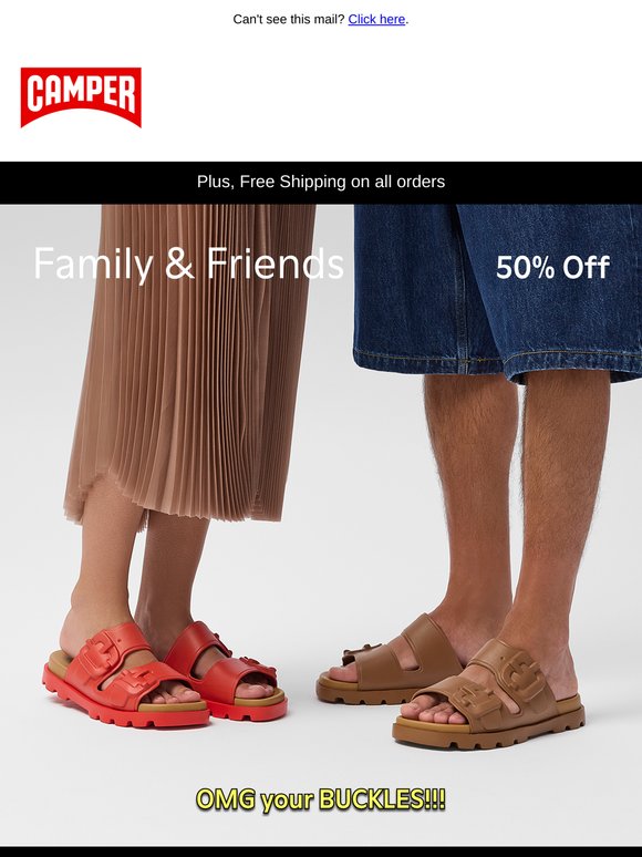 [Oops, Let’s Try Again] Family & Friends | 50% Off Starts Now