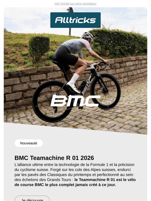 BMC Teammachine R 01, Mondraker Crafty Carbon, Cervélo Aspero 5... plein de nouveautés à découvrir !