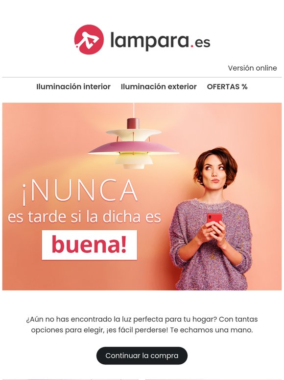 ¿Todavía te lo estás pensando?