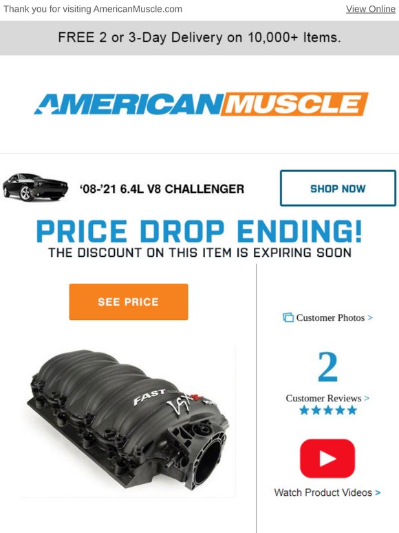 [Expiring] Price Drops for your 2021 Challenger